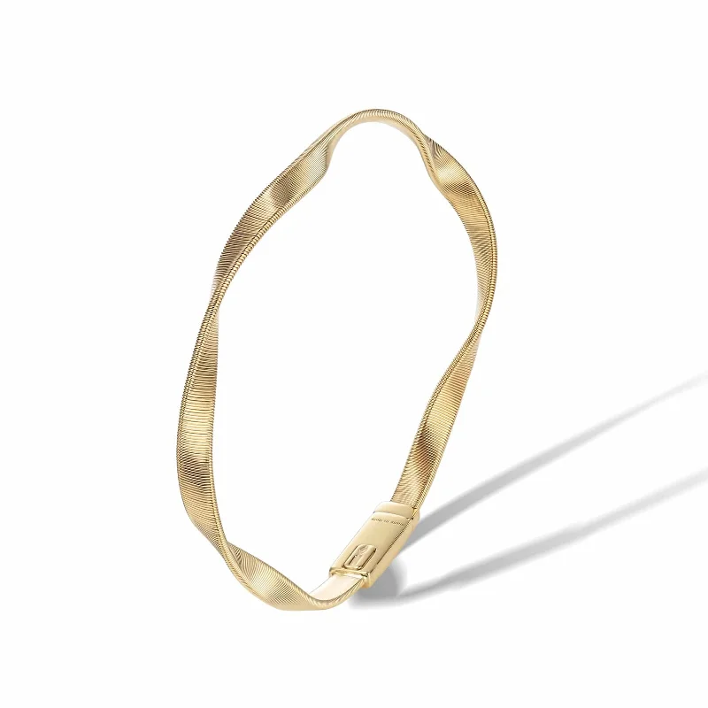 rose gold cuff bracelet -Marrakech Twisted Supreme Bracelet