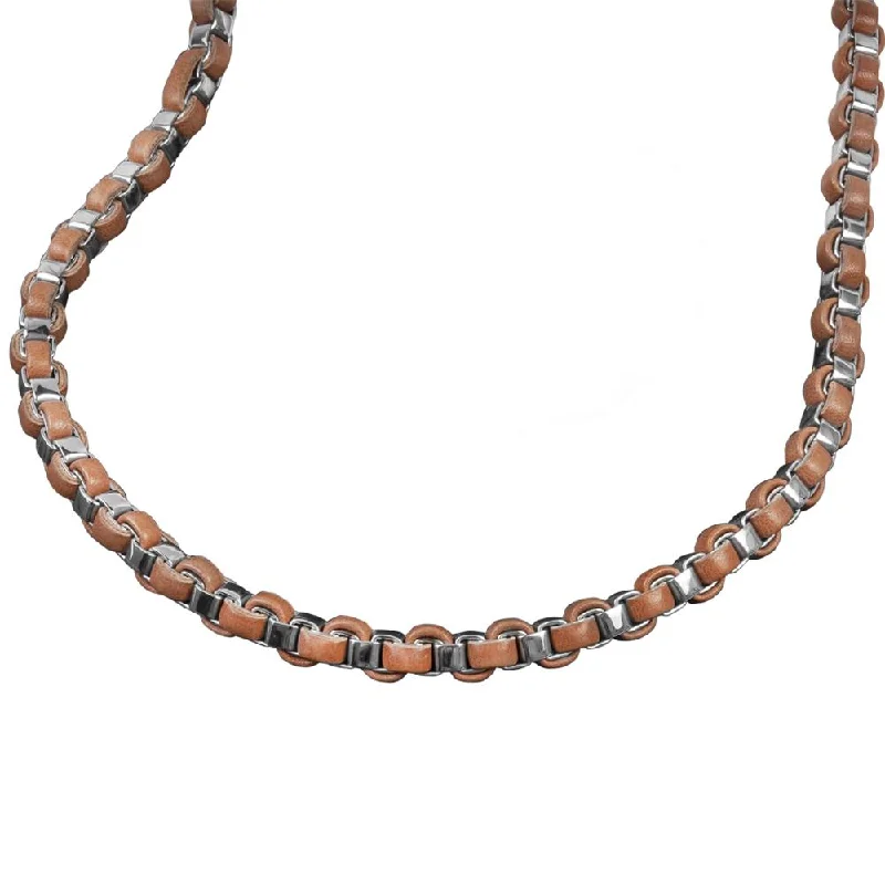 gemstone pendant necklace for women -Arizona Men's Tan Necklace