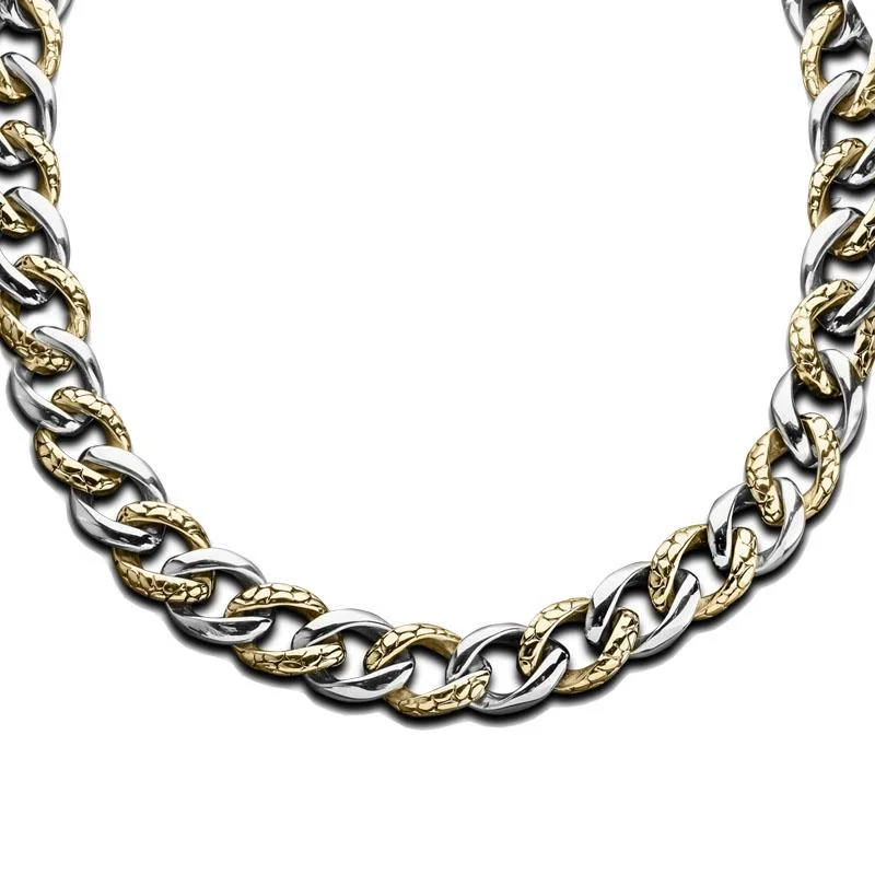 infinity symbol necklace -Conway Steel Necklace