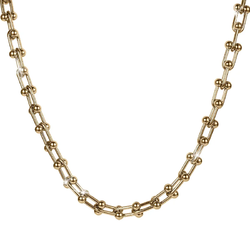 chunky chain necklace for men -Farrell Necklace