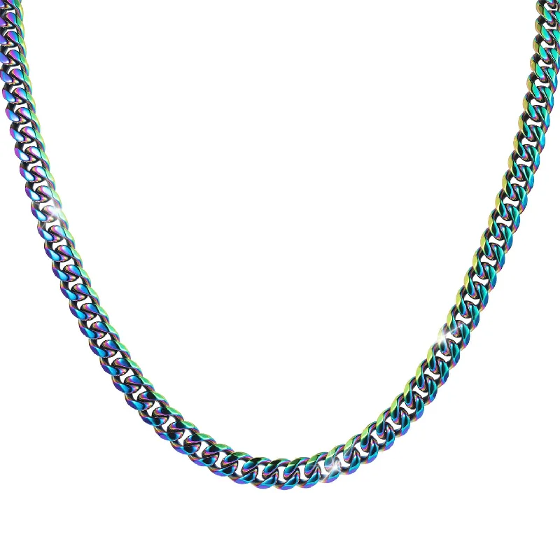 long statement necklace -Sheen Curb Necklace