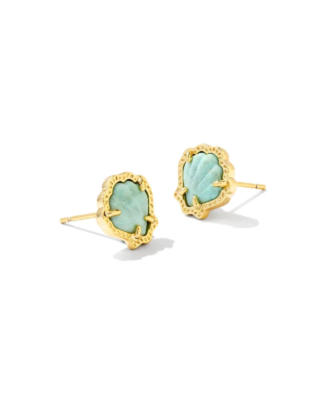 diamond ear climbers -Kendra Scott 'Brynne' Shell Stud Earrings