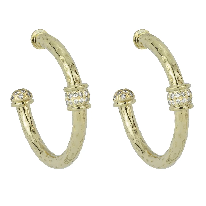 crystal stud earrings for brides -Earrings - Diamond (2262C)